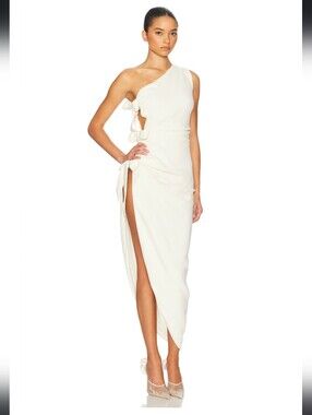 helsa the apolla jersey dress Helsa Apolla Yellow by Helsa